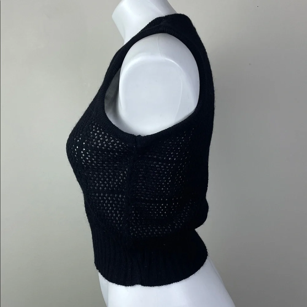 Ecco Bay Open Knit Vintage Sweater Vest
